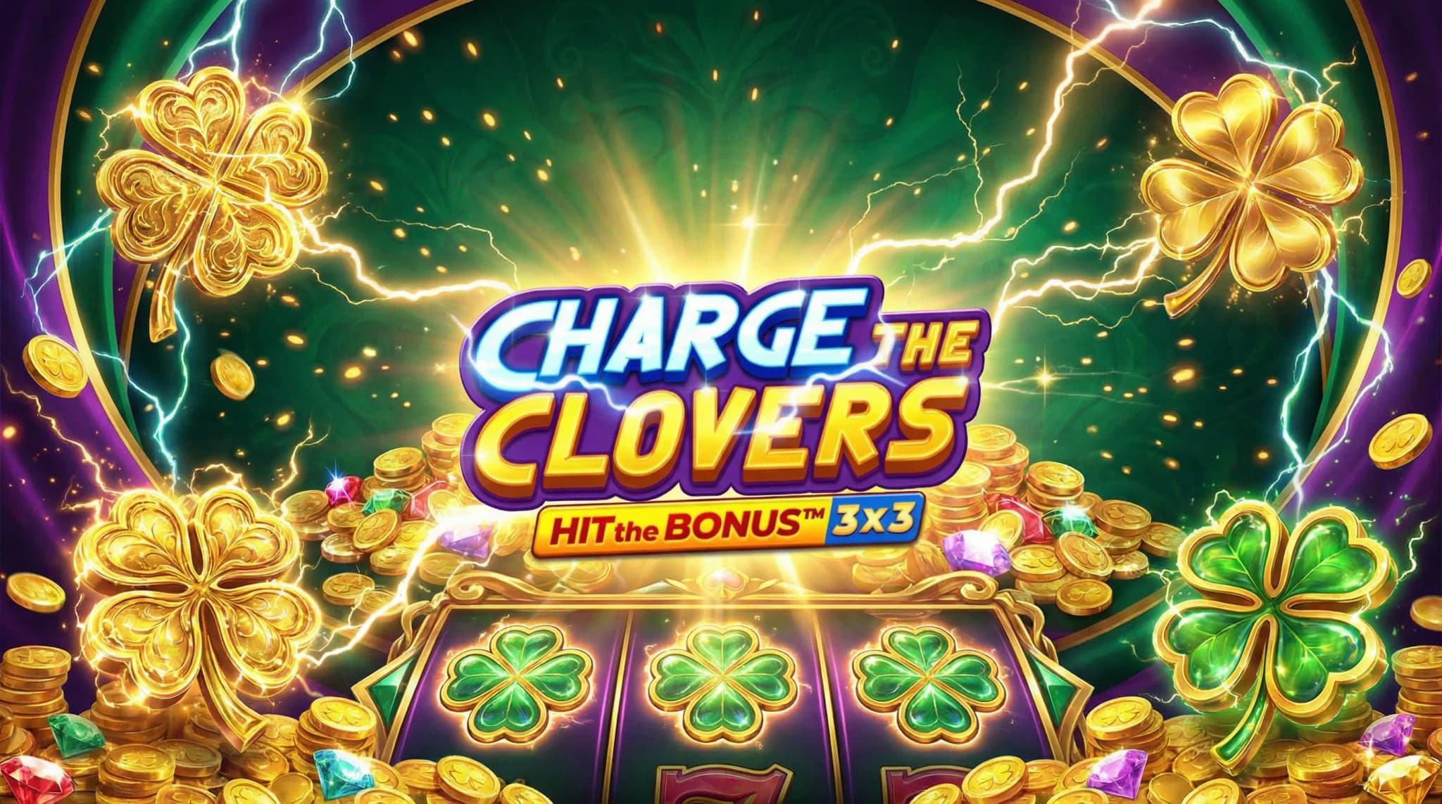 Charge the Clovers: Hit The Bonus